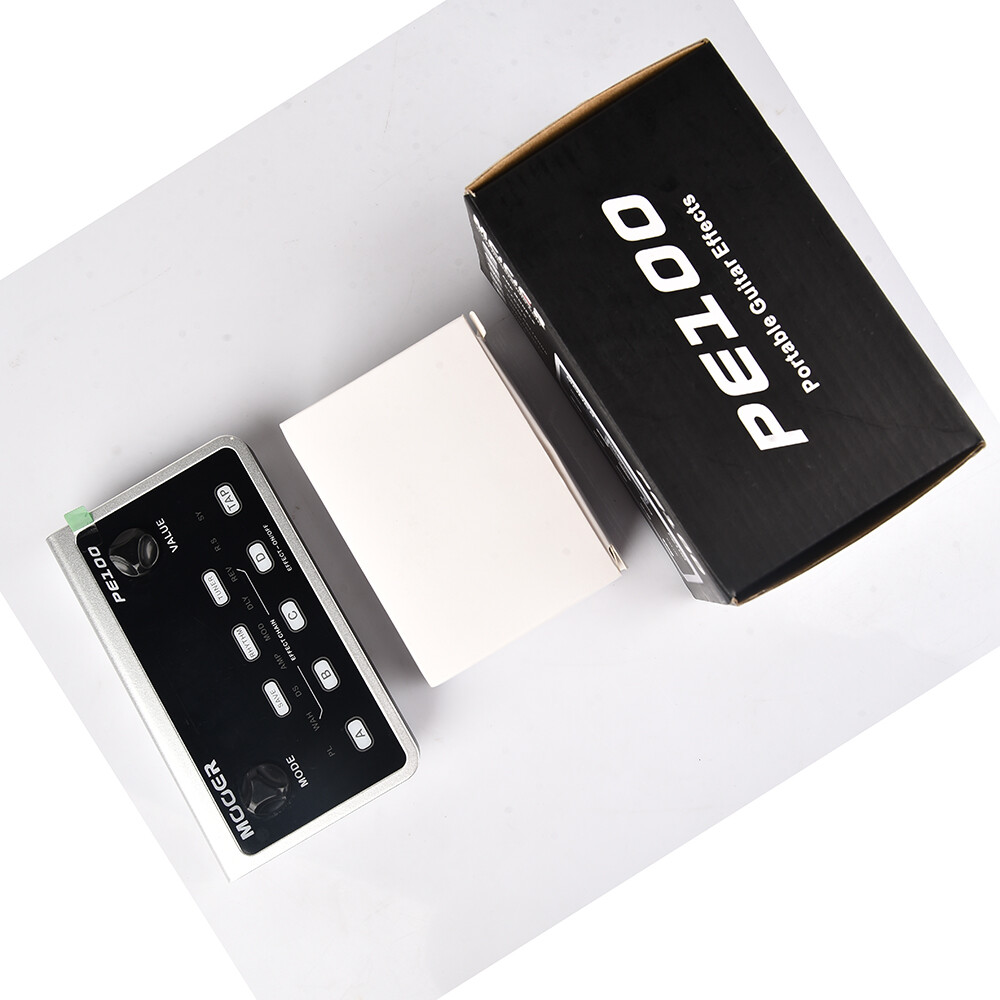 Pédale Multi-effets MOOER PE100 - 39 Effets Guitare - Noir
