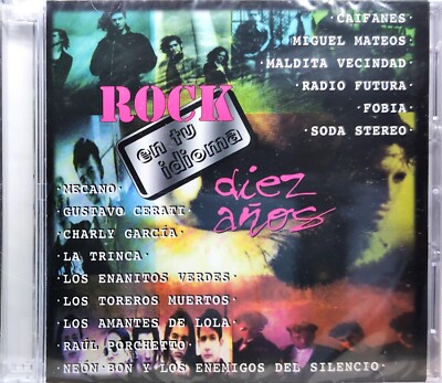 Diez Años De Rock En Tu Idioma (2024, 2 CD)