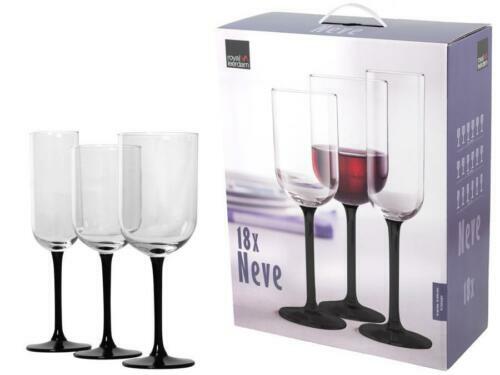 Bicchieri Per Acqua In Vetro Trasparente - 3 Pezzi Da 24,5cl Per Bar E Casa