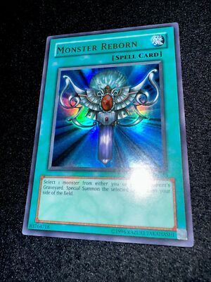 🔥YUGIOH • MONSTER REBORN • ULTRA RATE • DB1-EN113 • PROMO • NEAR