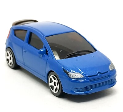 Majorette Citroen C4 Sport Metallic Blue - Wheels 5CS 1:57 3