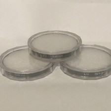 UV Filter Camera Lens Protector 58mm NEW 3 Pcs.