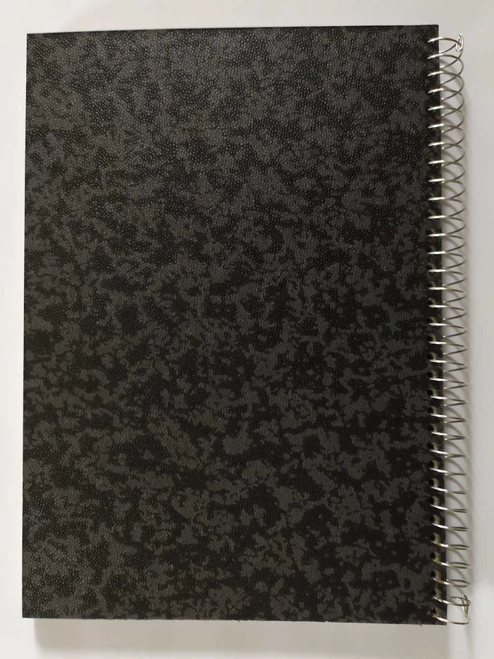 DIN A5 Spiralblock liniert recy Notizblock Spiralnotizblock Schreibblock Kladde - Bild 3 von 4