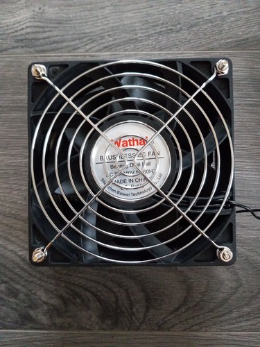 Ventilation Cooling Exhaust Fan 120mm X 25mm Ball Diy 110v 115v 120v 220v 240 - Afbeelding 2 van 9