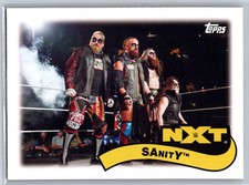 2018 Topps Heritage WWE Sanity Tag Team Insert #TT-18