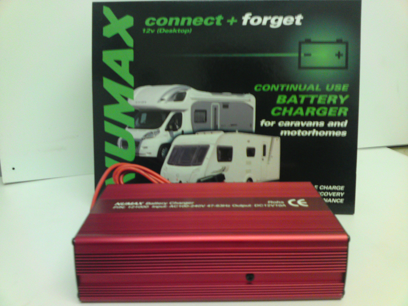 Numax 12V 10A Automatic Intelligent Connect & HD Leisure Battery