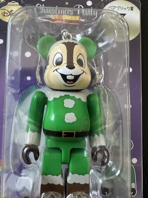 Bearbrick  (Chip)   etwa 7 cm groß, noch Verpackt, Disney Christmas Party