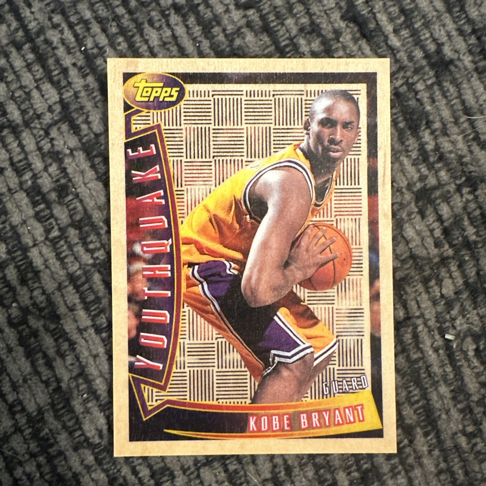 ~ 1996-97 Topps Youthquake KOBE BRYANT LA Lakers Rookie RC #YQ15