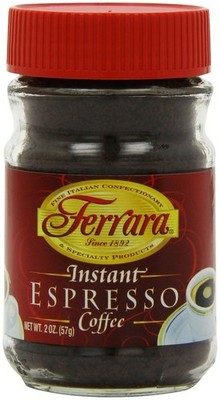 Instant Espresso Coffee, 2-Ounce Glass Jars (Pack of 6)