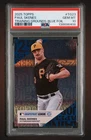 142621200 Paul Skenes 2025 Topps #TG-23 Blue Foil Training Grounds /150 PSA 10
