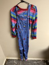 Chucky Good Boys Costume Men  s Small Cosplay Dress Up Overalls