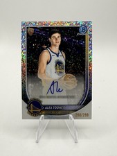 2025-26 Bowman Chrome Alex Toohey RC Rookie AUTO Speckle /299 - Warriors