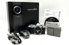 OLYMPUS OM-D E-M5 Mark II Mirrorless Camera Body silver w/ Box Tested