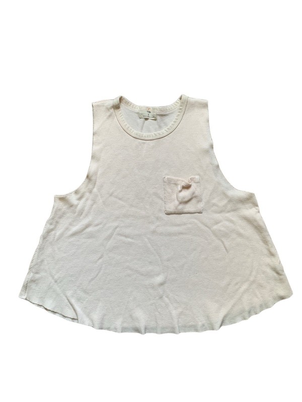 Anthropologie T.La Women's Light Pink Crew Neck Swing Tank Size Small