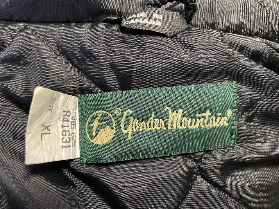 Gander горы холст куртка мужская XL Realtree камуфляж изолированный охоты работы - Изображение 3 из 4