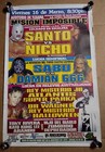 REY MYSTERIO JR SIGNED 2001 Lucha Libre POSTER SANTO SABU PSYCHOSIS WWE WCW AAA — photo 8
