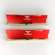 TEAMGROUP T-Force Vulcan DDR5 32GB 2x16GB 6000MHz Red RAM Intel XMP AMD EXPO
