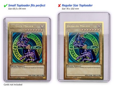 25 Toploader Central Sleeve Rígido Card Carta Pokémon Magic | MercadoLivre - Foto 12