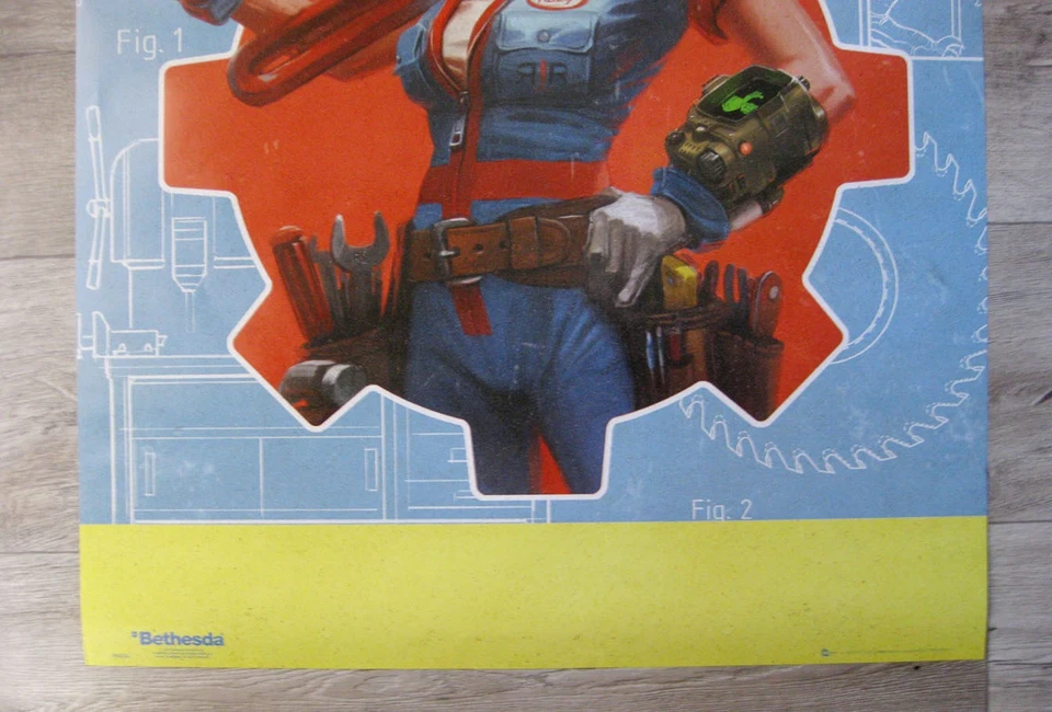 Fallout 4 Wasteland Poster in ca. 61 x 91,5 cm - Bild 2 von 4