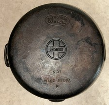 Vintage Wagner Ware Griswold Dual Logo Cast I...