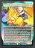 Magic The Gathering Cloud, Midgar Mercenary Borderless Chocobo Track Foil