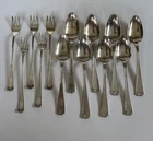 Gorham Etruscan Sterling Mixed Lot Set of 13 pieces 8.64 oz Lion, Anchor, G