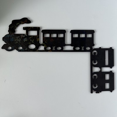 Decorative Train Corner Wall Art. Children Baby Bedroom Anywhere. Windows Too