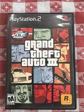 Grand Theft Auto III, 2001, PS2 Playstation 2 - CIB With Manual