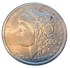 1880 morgan silver dollar philadelphia mint