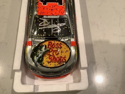 JAMIE MCMURRAY AUTOGRAPHED 2014 BASS PRO ALLSTAR WIN RAW DIECAST W/COA & CARD