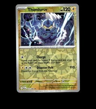 Thundurus – 033/086 – Black Bolt – Reverse Holo – Near Mint Pokemon Card TCG