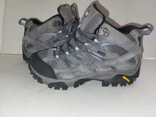 Merrell Moab 2 Mid Womens Boots Size 8,5 Granite Waterproof Vibram Hiking J06054