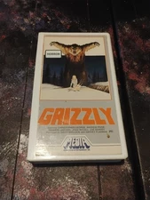 Grizzly VHS Tape Media Video, Ex-Rental Copy, Horror Movie