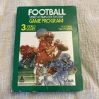 Football (Atari 2600, 1979) By Atari (Box, Cartridge, Manual) Complete