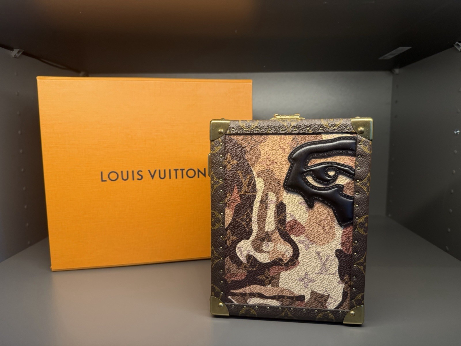 Extremely Rare Louis Vuitton Hard Back Bag