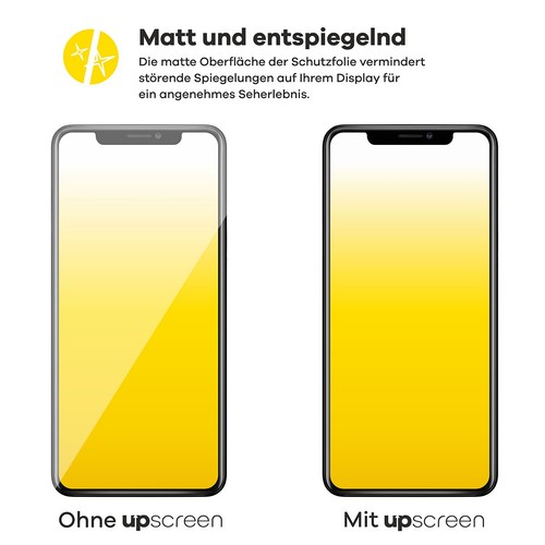 upscreen Entspiegelungs Schutzfolie für Motorola Moto G53 Matt Antireflex - Zdjęcie 5 z 8