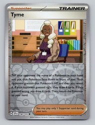Tyme 190/191 Surging Sparks Reverse Holo