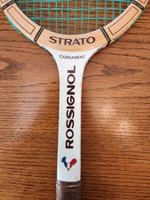 激レア 未使用 ラスト1本 ロシニョール STRATO ウッドラケット Rossignol Strato In Tennis Racquets for sale | eBay