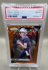 2024 Panini Prizm - Rookies Drake Maye #329 Disco Prizm (RC) PSA 8