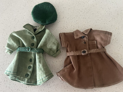 Girl Scout & Brownies 1950s Doll  Dresses RARE Jane Miller Lafayette CA  Tagged