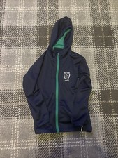 Ireland Rugby Track Jacket Childs 6-7 Years Kids Youths B9