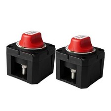 300A Battery Disconnect Switch 12V/24V/48V Heavy 2 Positon On/Off 02-Pack