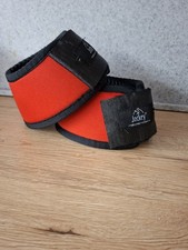 Dzwonki dworskie neoprenowe czerwone czarne rozmiar L