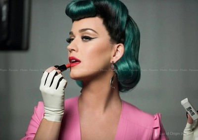 Katy Perry Pop Icon Poster A4 20x30 Porträt Frau Wand Deko Art Print