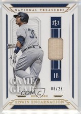 2019 National Treasures Game Gear Material Holo Gold 6/25 Edwin Encarnacion 7kj