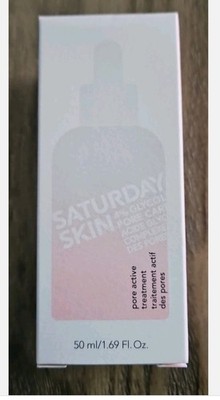 SATURDAY SKIN Pore Active Treatment Serum 1.69 fl. oz.  NIB Sealed