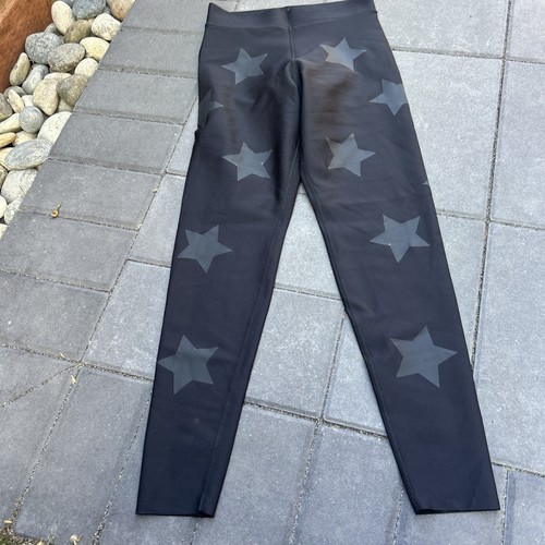 Ultracor Star Knockout Legging Women’s Small Black with Black Stars