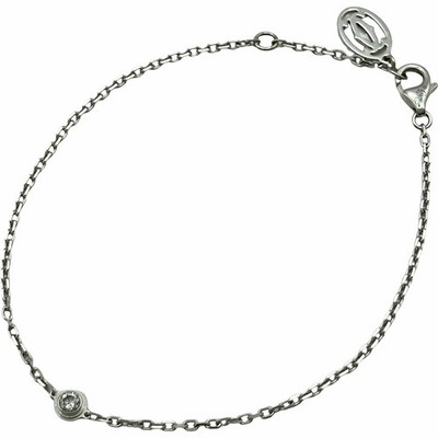 CARTIER Damour diamond bracelet white gAu750 diamond jewelry Authentic
