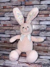 Baby Gund Baby's First Bunny 3674 Pink Plush Stuffed Animal Toy Polka Dot Ears