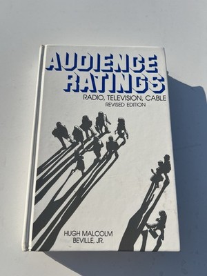 Audience Ratings Radio TV Cable Hugh Beville Hardcover 